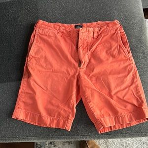 J. Crew orange shorts